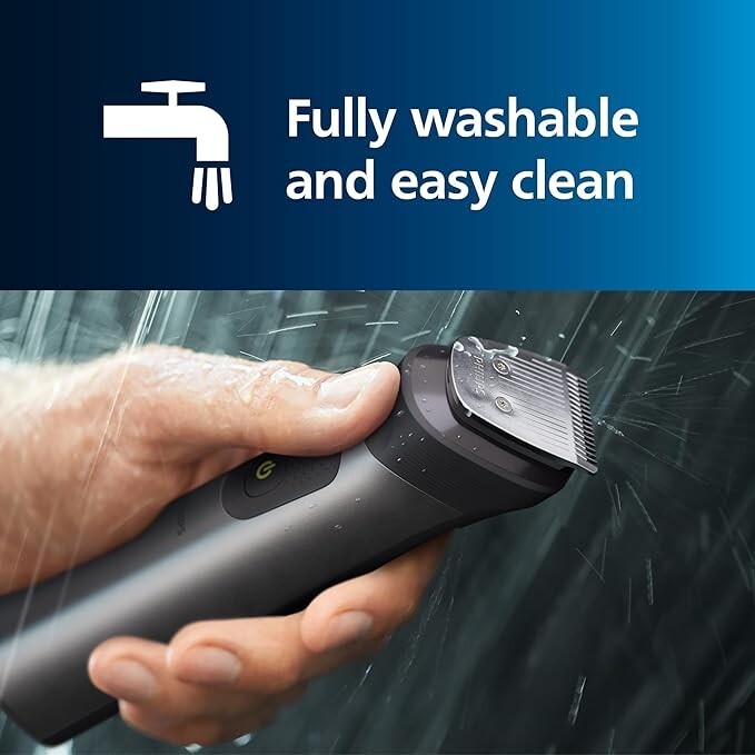 Philips Series 7000 All-in-One Trimmer 15-in-1 Multigroom For Men Grey MG7950/15
