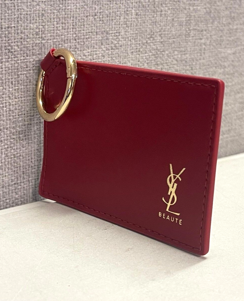 YSL Beauty Red Keychain Mirror