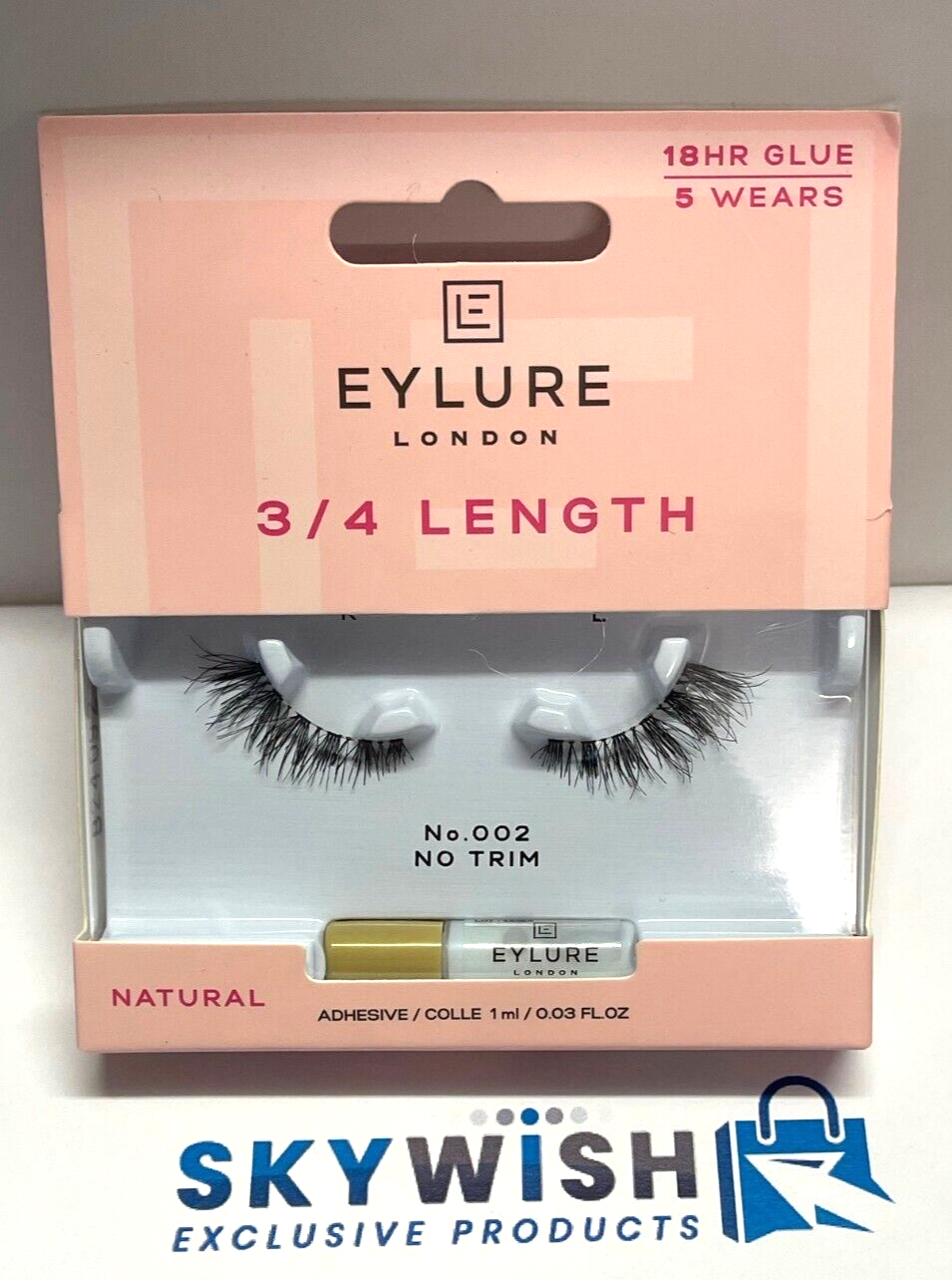 Eylure London 3/4 Length Reusable False Lashes