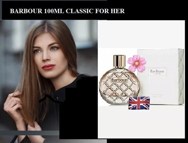 Barbour 100ml Eau De Toilette Spray For Her Sealed New