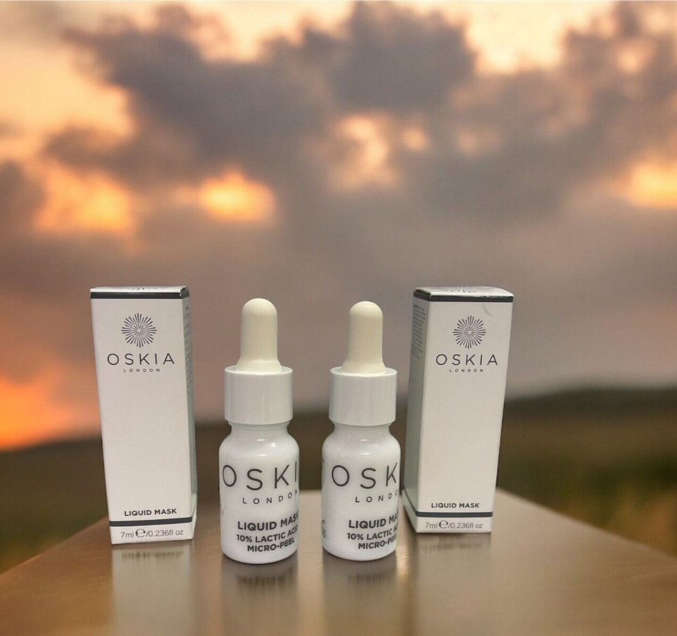 2x Oskia London Liquid Mask 7ml X2=14m