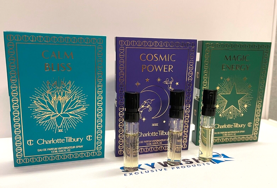 Charlotte Tilbury Eau De Parfum /cosmic/ magic/ calm bliss 3x1.5ml New
