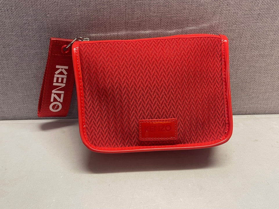 Authentic Kenzo Large Real Red Smart Pouch WOMENS BAG HANDBAG