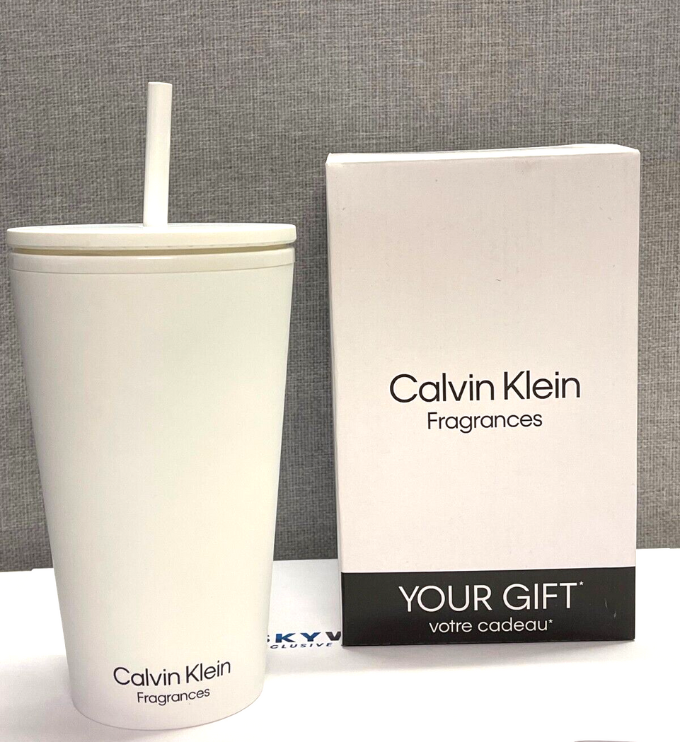 Calvin Klein WHITE Coffee Cup