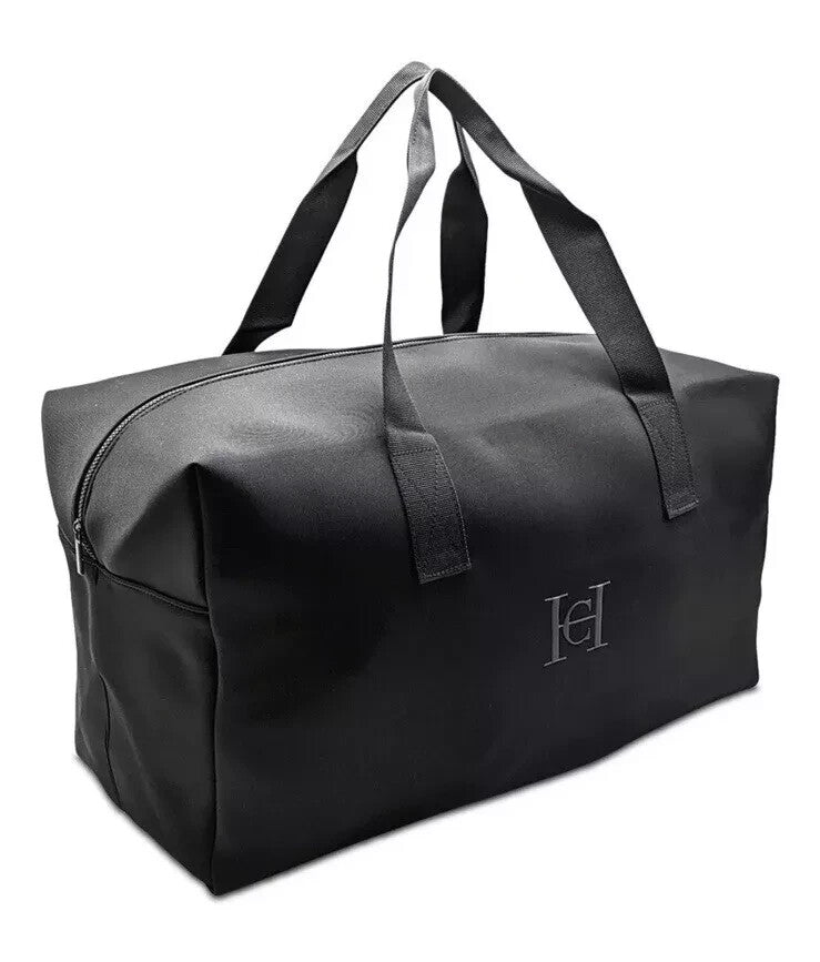 Carolina Herrera CH Unisex Bad Boy Duffle Gym Bag Black New