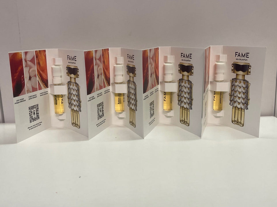 3x Paco Rabanne FAME Eau De Parfum (3x 1.5ml Sample Spray