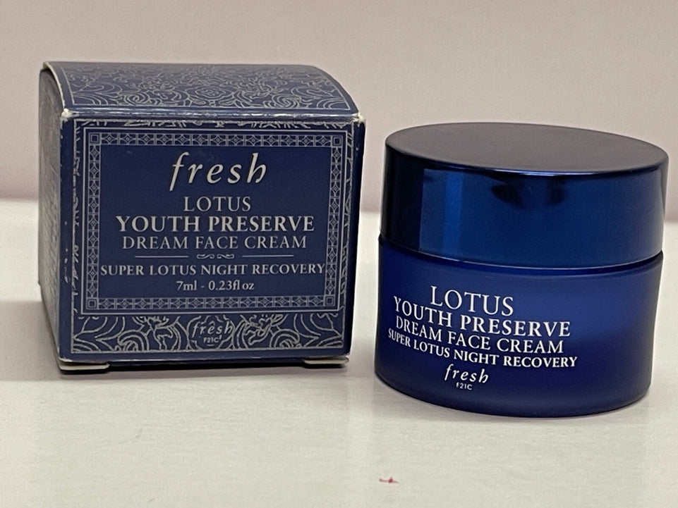 Fresh Lotus Youth Preserve Dream Face Cream Night Recovery 7 ml.