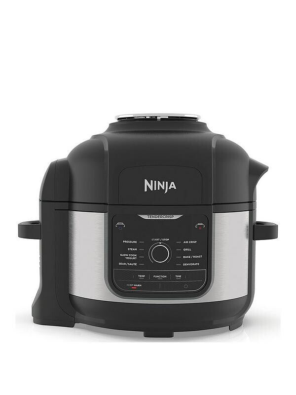 Ninja Foodi 9-in-1 Multi Cooker, 6L with 9 Cooking Functions,Black, OP350UK