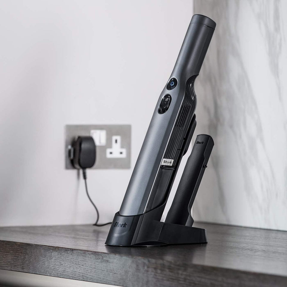 Shark WV200UK Handheld Cordless Vacuum Cleaner Single Battery - Grey