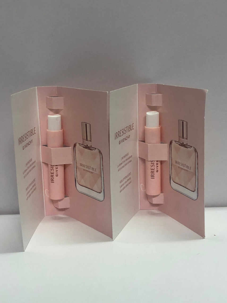 2 X Givenchy Irresistible Eau De Parfum EDP 1ml Samples