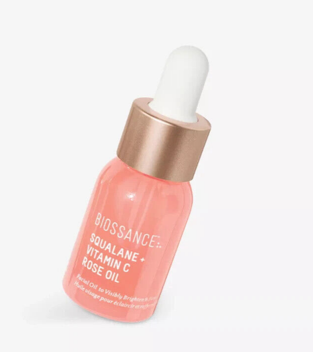 BIOSSANCE Squalane + Vitamin C Rose Oil 12ml - Imperfect Box