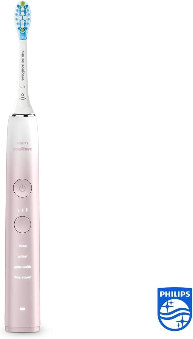 PHILIPS Sonicare Diamond Clean Series 9000 HX9911/84 Electric Toothbrush pink