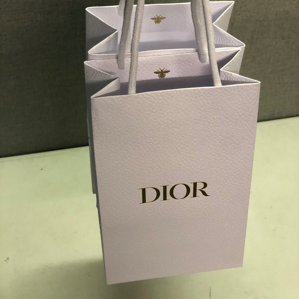 2x DIOR GIFT/CARRIER BAG BRAND NEW 22cm x 14cm x 8cm