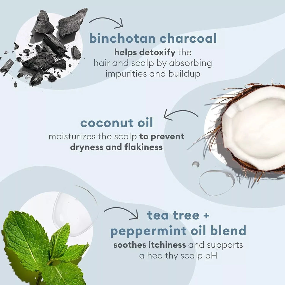 Briogeo Scalp Revival Charcoal + Coconut Oil Micro-Exfoliating Shampoo 59ml