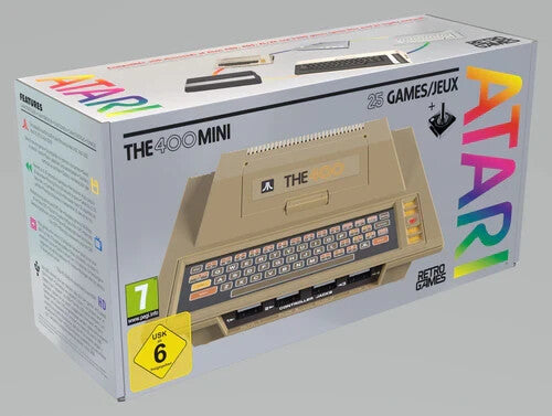 Atari The 400 Mini Retro Console- New & Sealed - 25 Games Included