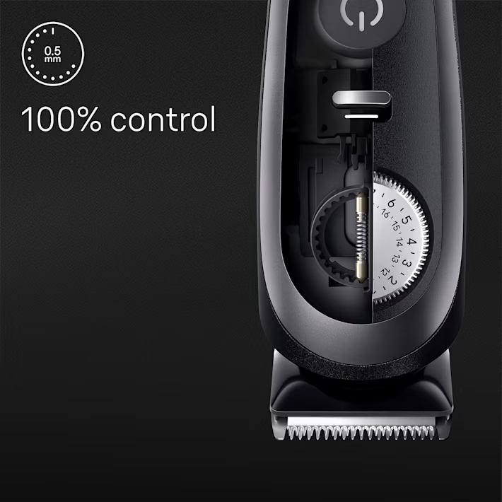 Braun Beard Trimmer Series 9 BT9441, Beard Trimmer Men Rechargeable Black