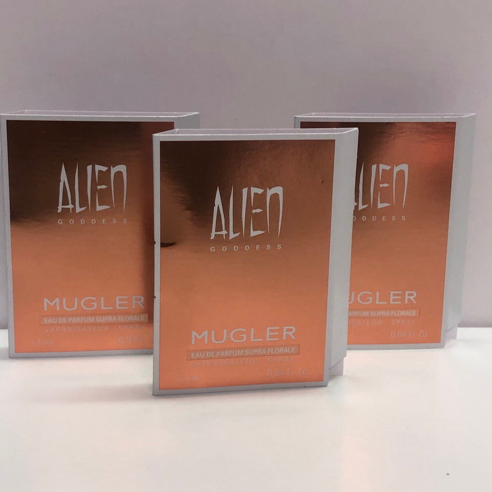 3x Thierry Mugler Alien Goddess Supra Florale Sample New