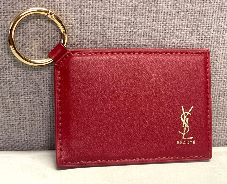 YSL Beauty Red Keychain Mirror