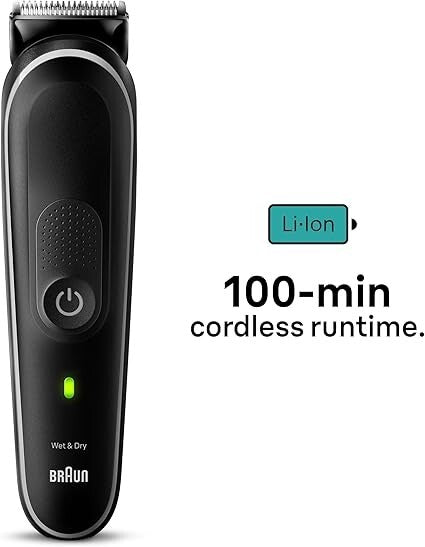 Braun All-in-One Style Kit Series 5 MGK5410, 9-in-1 Kit, Hair & Beard NEW