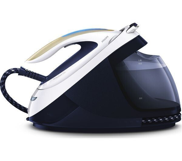 Philips PerfectCare Elite GC9630/20 Steam Generator Iron - Navy & White
