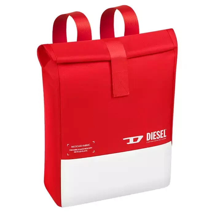 Diesel Fragrances Red & White Backpack