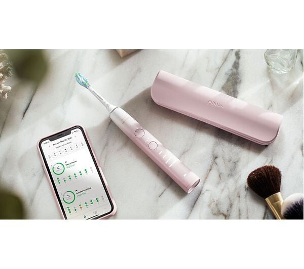 PHILIPS Sonicare Diamond Clean Series 9000 HX9911/84 Electric Toothbrush pink