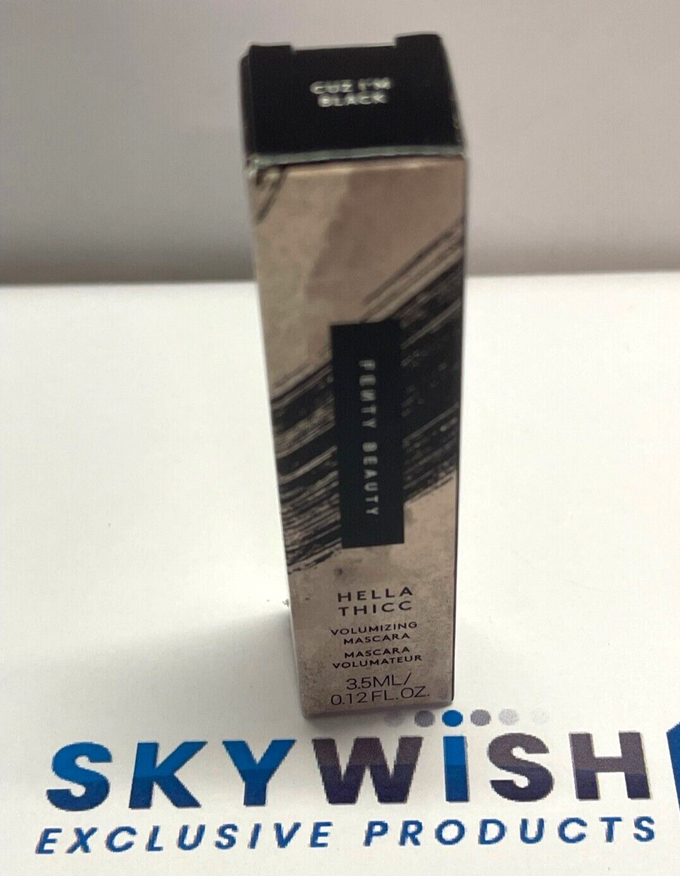 Fenty Beauty Hella Thicc Volumizing Mascara Cuz I’m Black MINI .12oz, 3.5ml