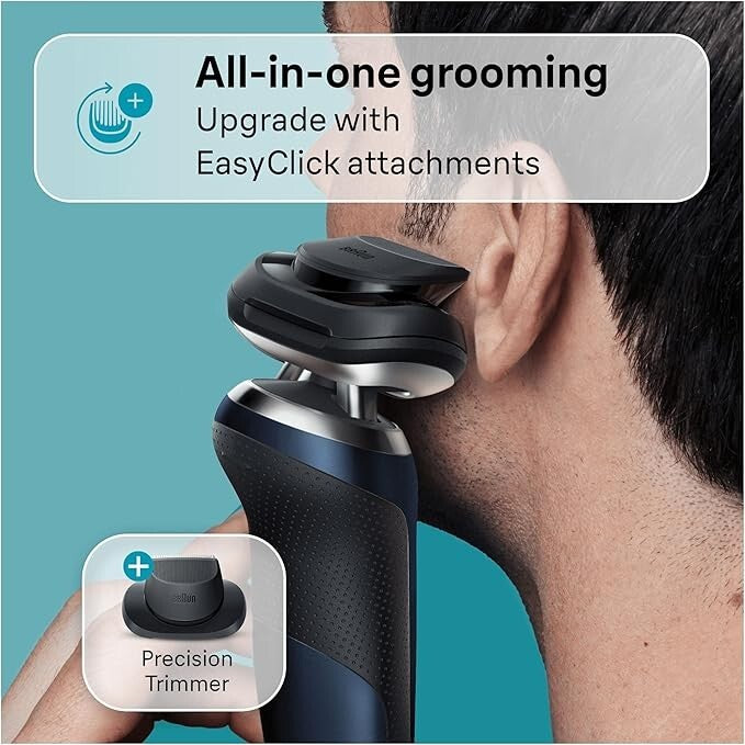 Braun Series 7 71-B1200s Electric Shaver for Men withEasyClick Precision Trimmer