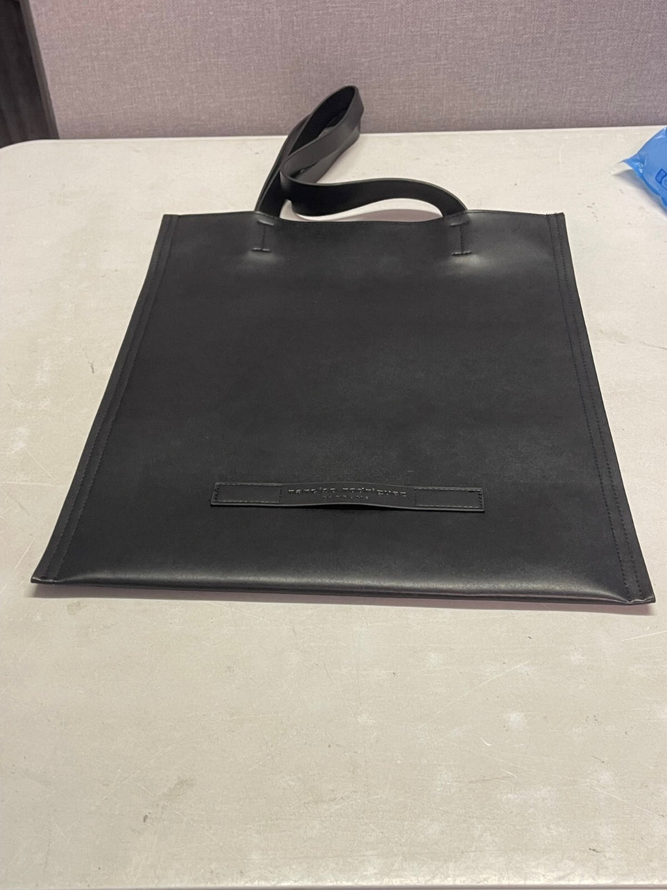NARCISO RODRIGUEZ PARFUMS Large Tote Bag Beige Faux Leather