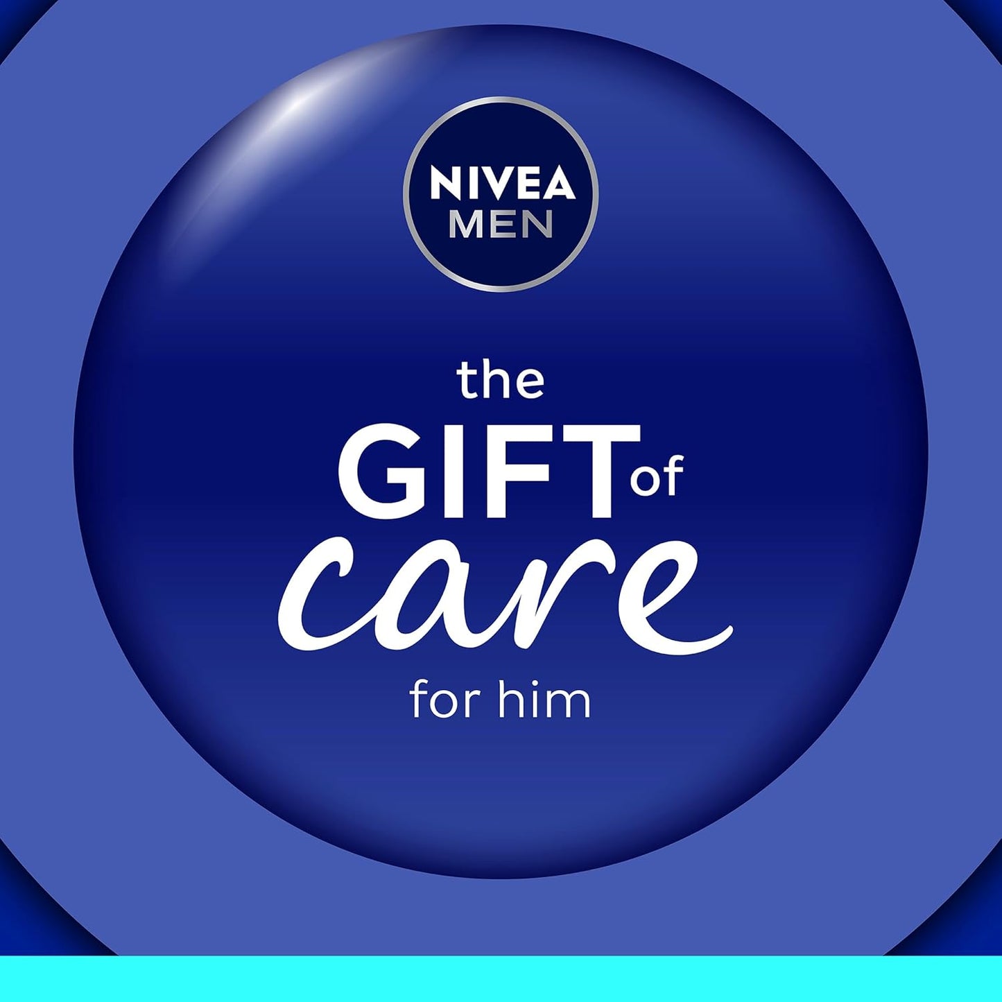 NIVEA MEN Advent Calendar 2025 Gift Set (24 Products) - Men Gift Set - Includes Men's Moisturiser, Face Wash, Shower Gel, Post Shave Balm, Lip Balms, Anti-Perspirants and More