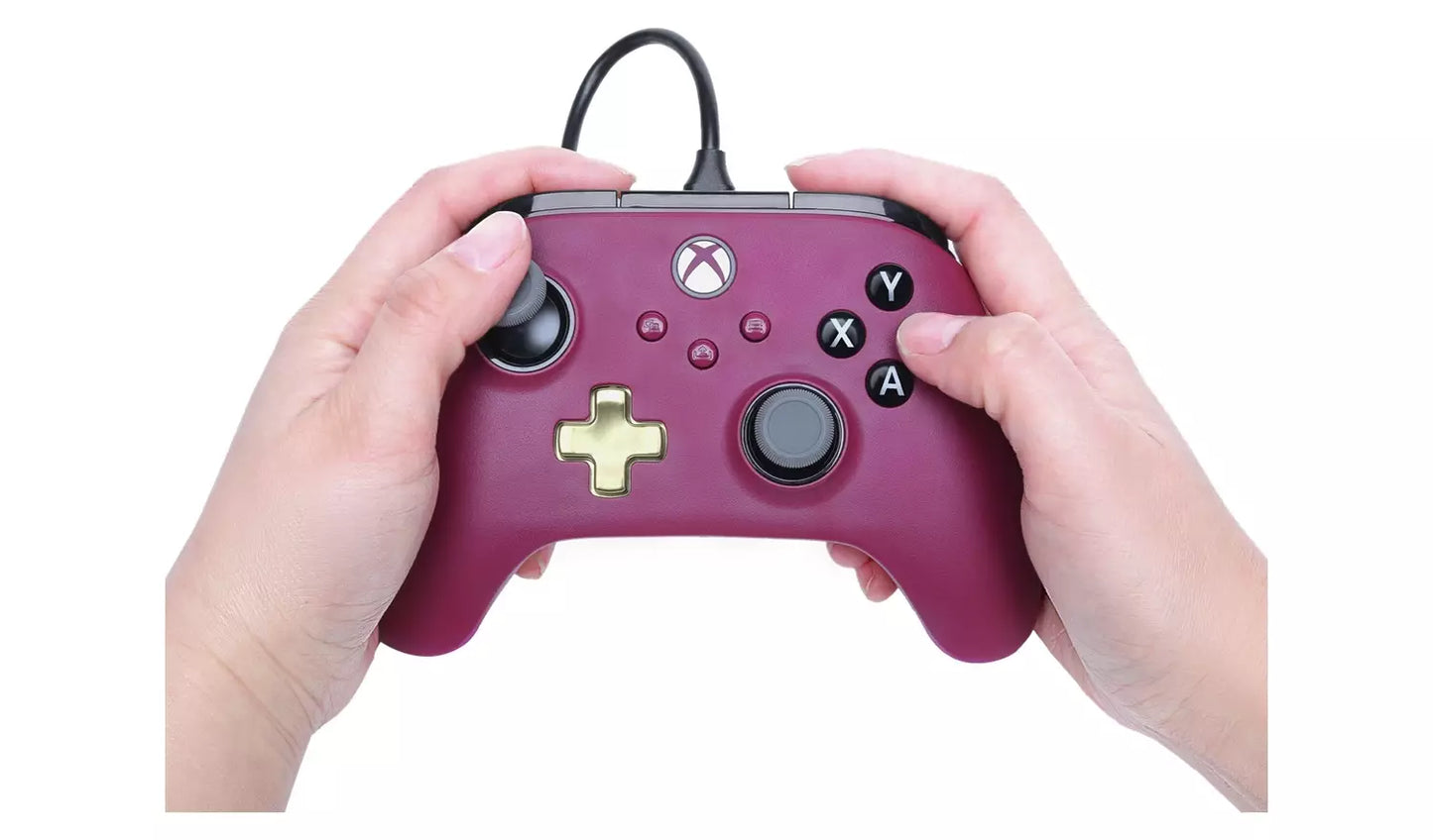 PowerA Hall Effect Advantage+ Xbox Wired Controller - Ruby