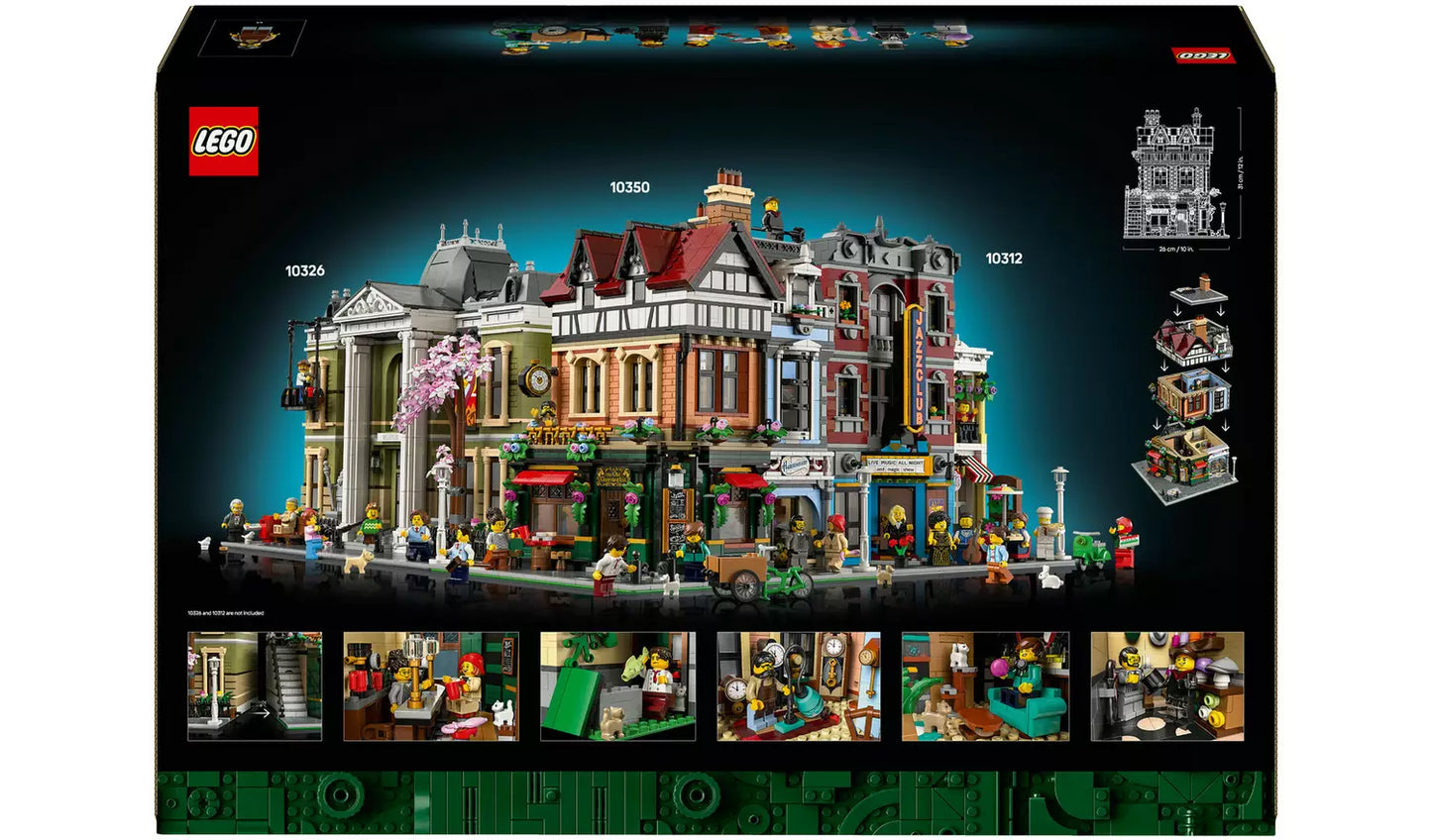 LEGO Icons Tudor Corner Miniature House Kit for Adults 10350