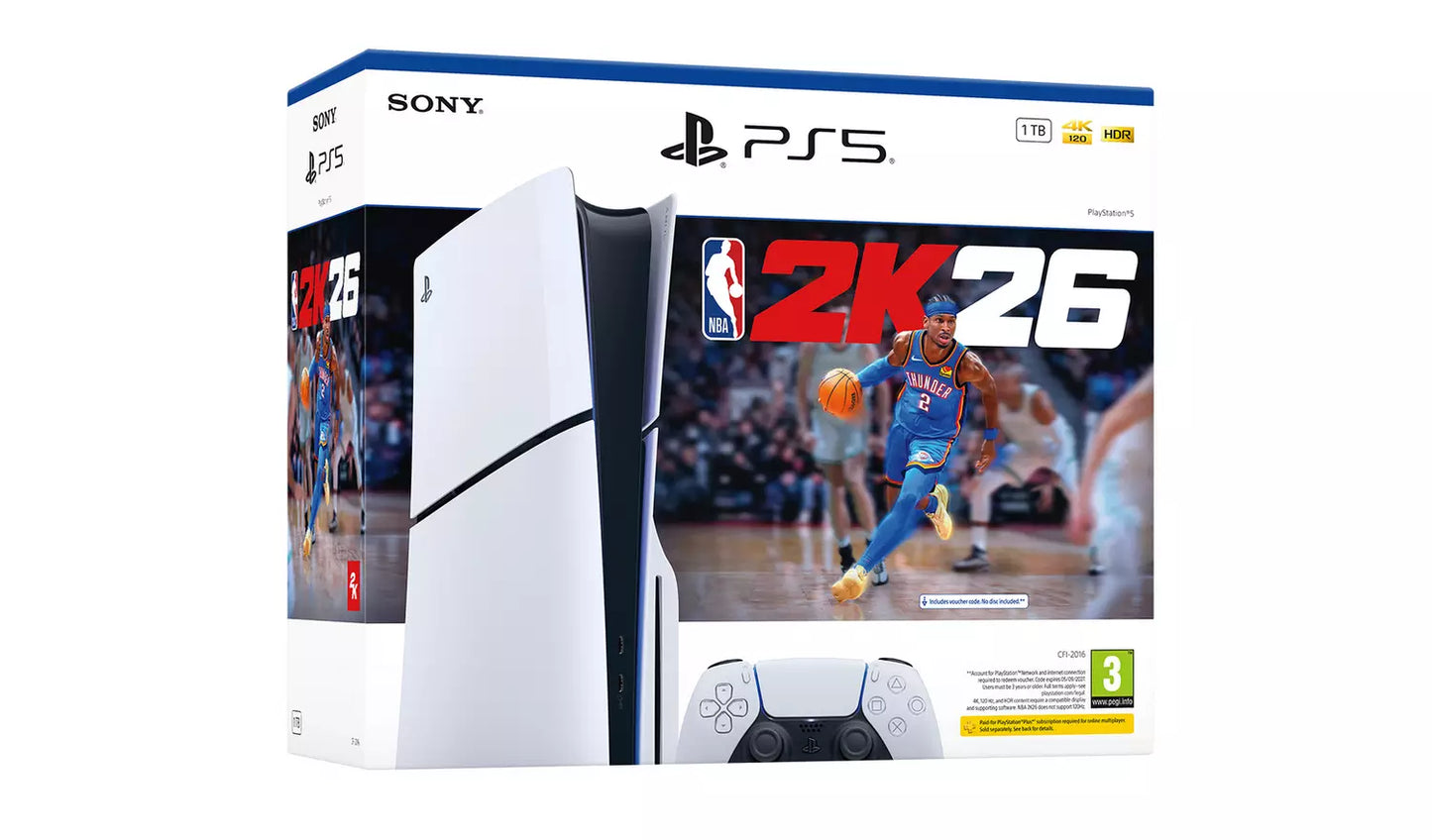 PlayStation 5 Console & NBA 2K26 Bundle