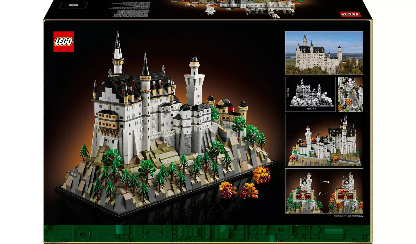 LEGO Architecture Neuschwanstein Castle Set for Adults 21063