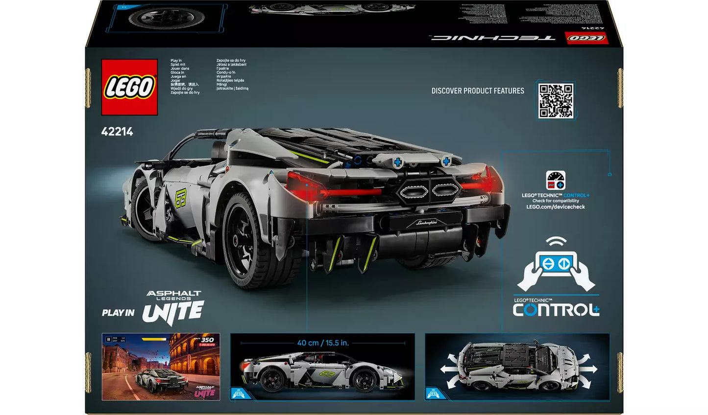 LEGO Technic Lamborghini Revuelto Super Sports Car Toy 42214