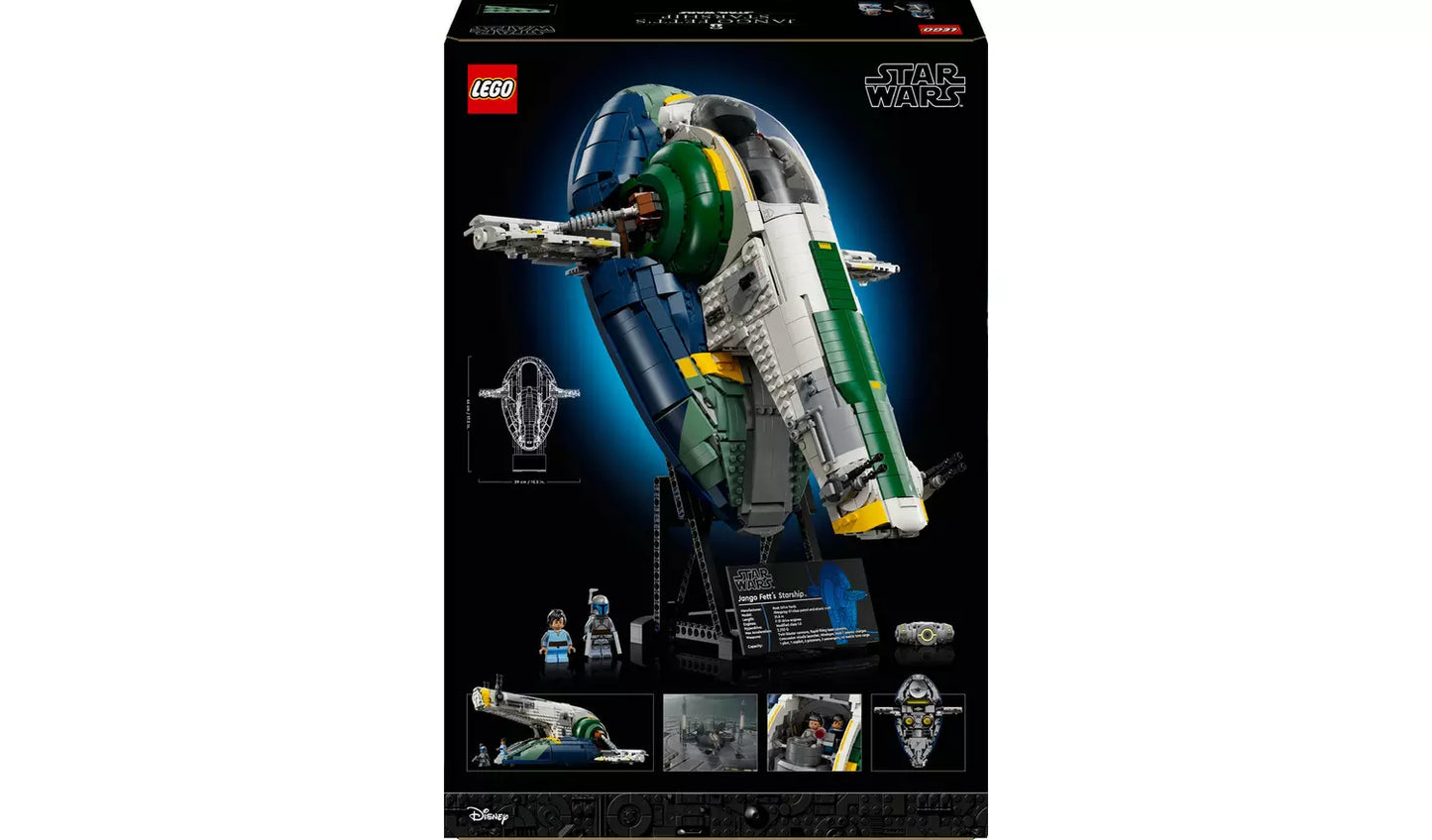 LEGO Star Wars Jango Fett's Firespray-Class Starship 75409