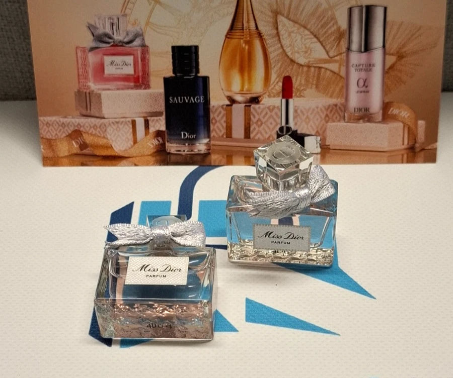 2x Dior Miss Dior 5ml parfum miniature - new fast despatch