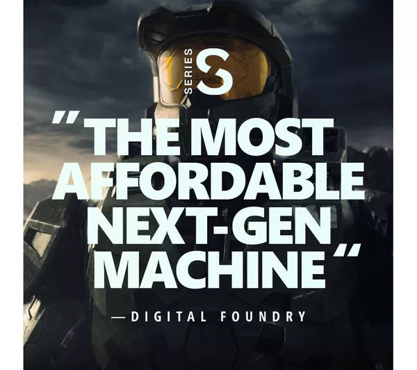 Xbox Series S – 512GB/1TB All-Digital Console (Robot White)