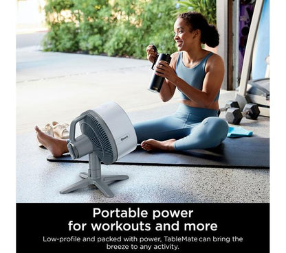 SHARK FlexBreeze Tablemate FA150UK Portable 11.8" Desk Fan