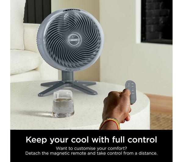 SHARK FlexBreeze Tablemate FA150UK Portable 11.8" Desk Fan