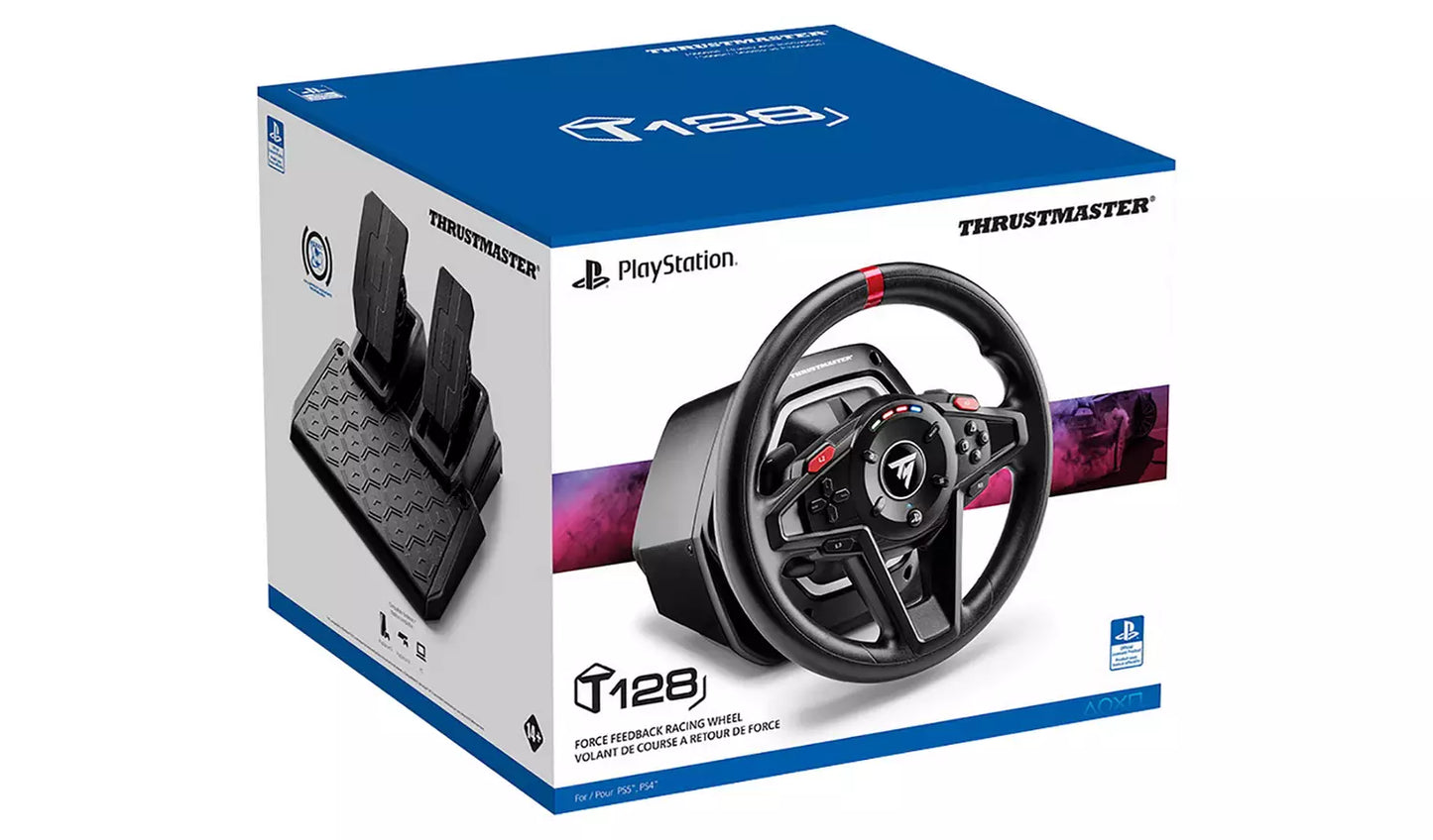 Thrustmaster T128 Racing Wheel For PS5, PS4 & PC