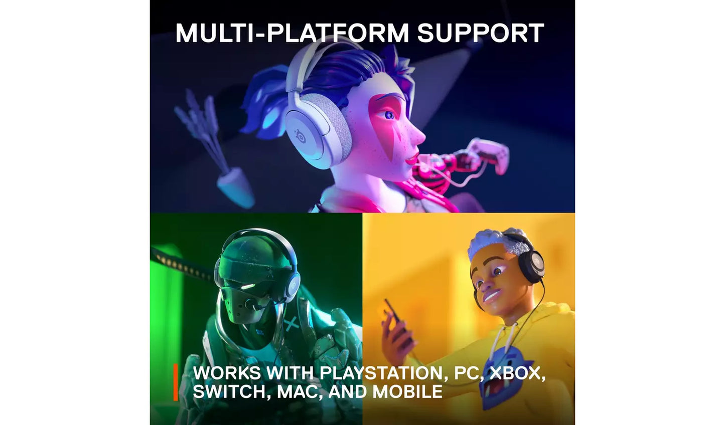 SteelSeries Arctis Nova 1P PS5, Switch, PC Gaming Headset