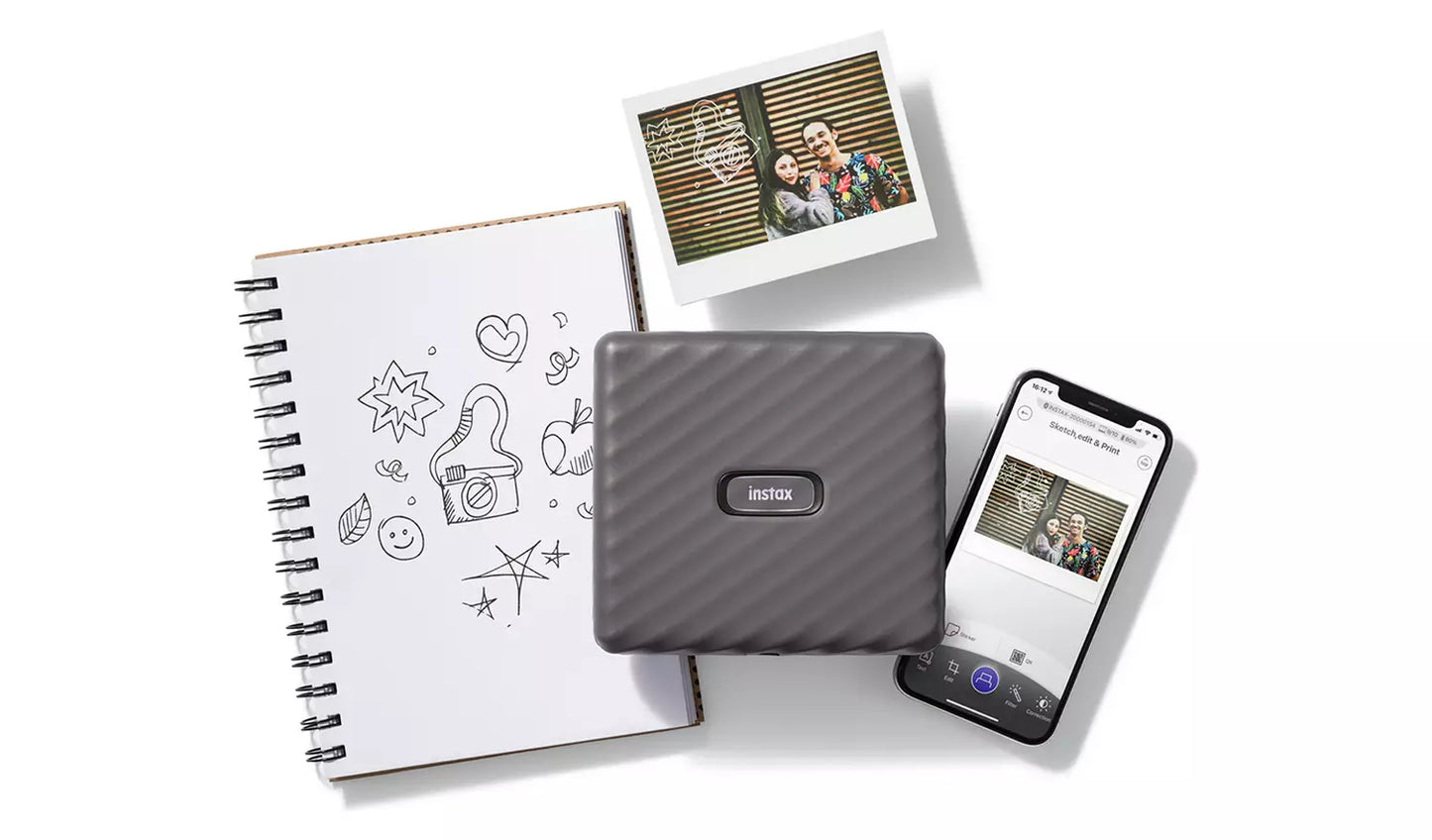 instax Wide Link Smartphone Printer - Grey