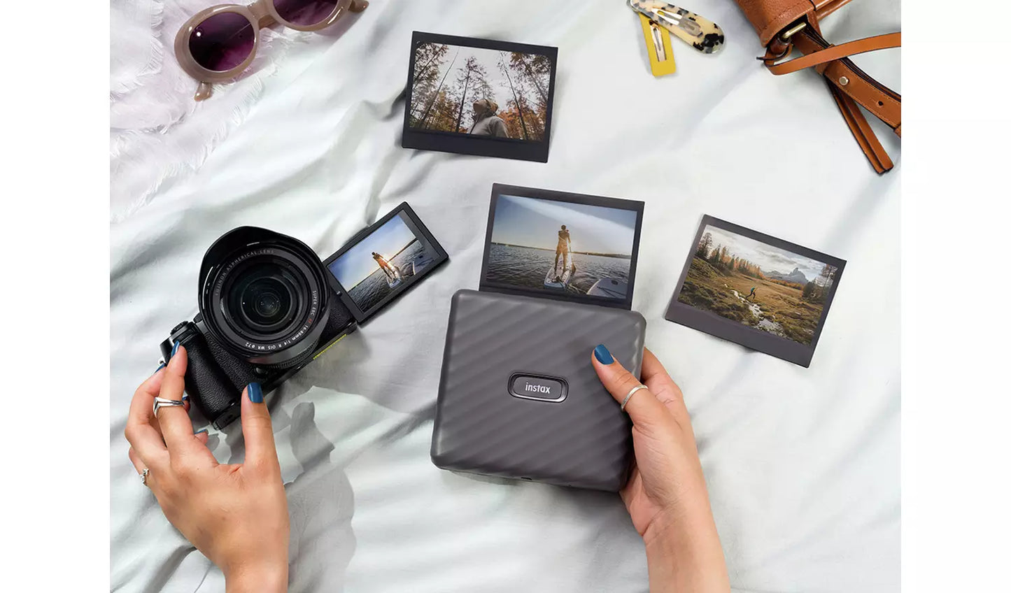 instax Wide Link Smartphone Printer - Grey