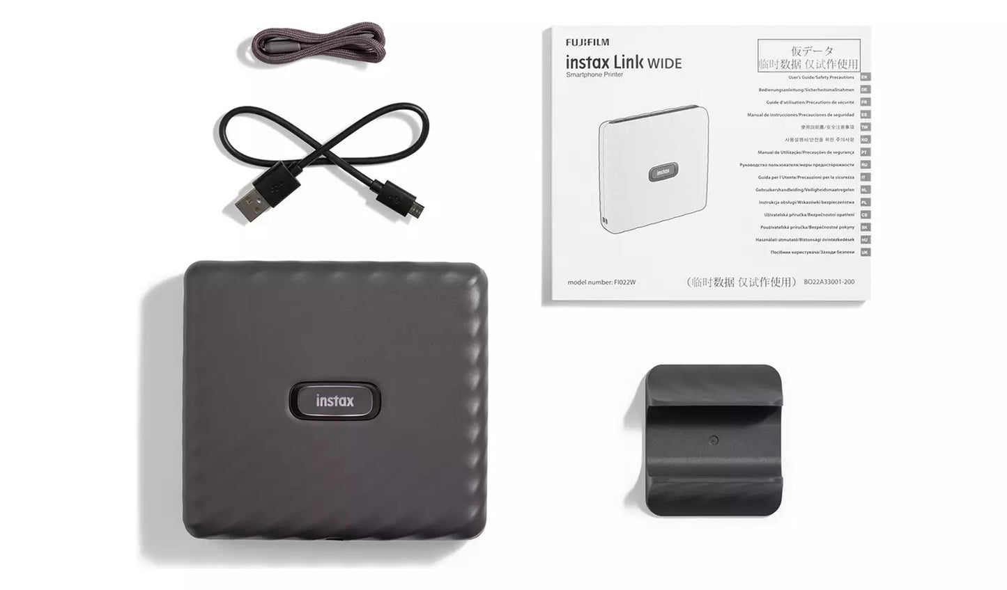 instax Wide Link Smartphone Printer - Grey