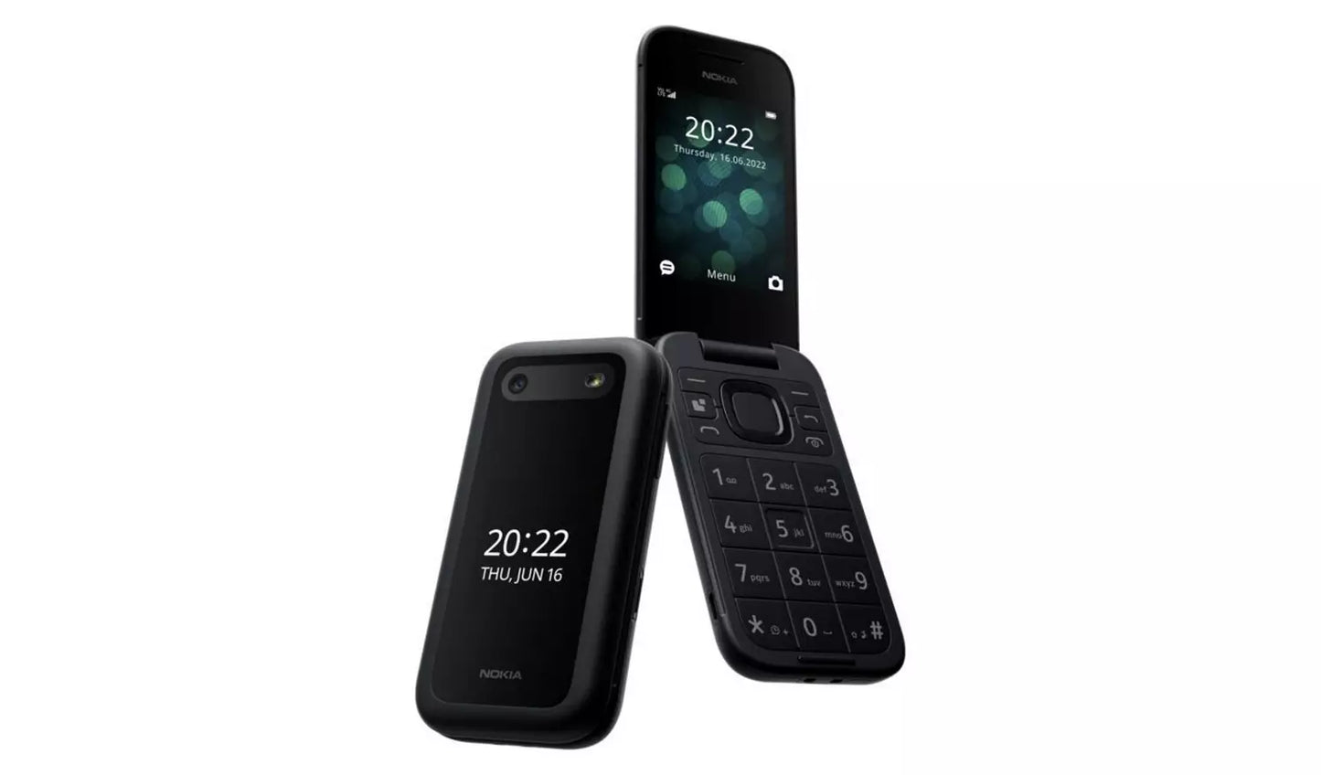 Nokia 2660 Flip Mobile Phone - Black SIM Free