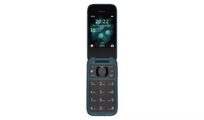 Nokia 2660 Flip Mobile Phone - Blue SIM Free