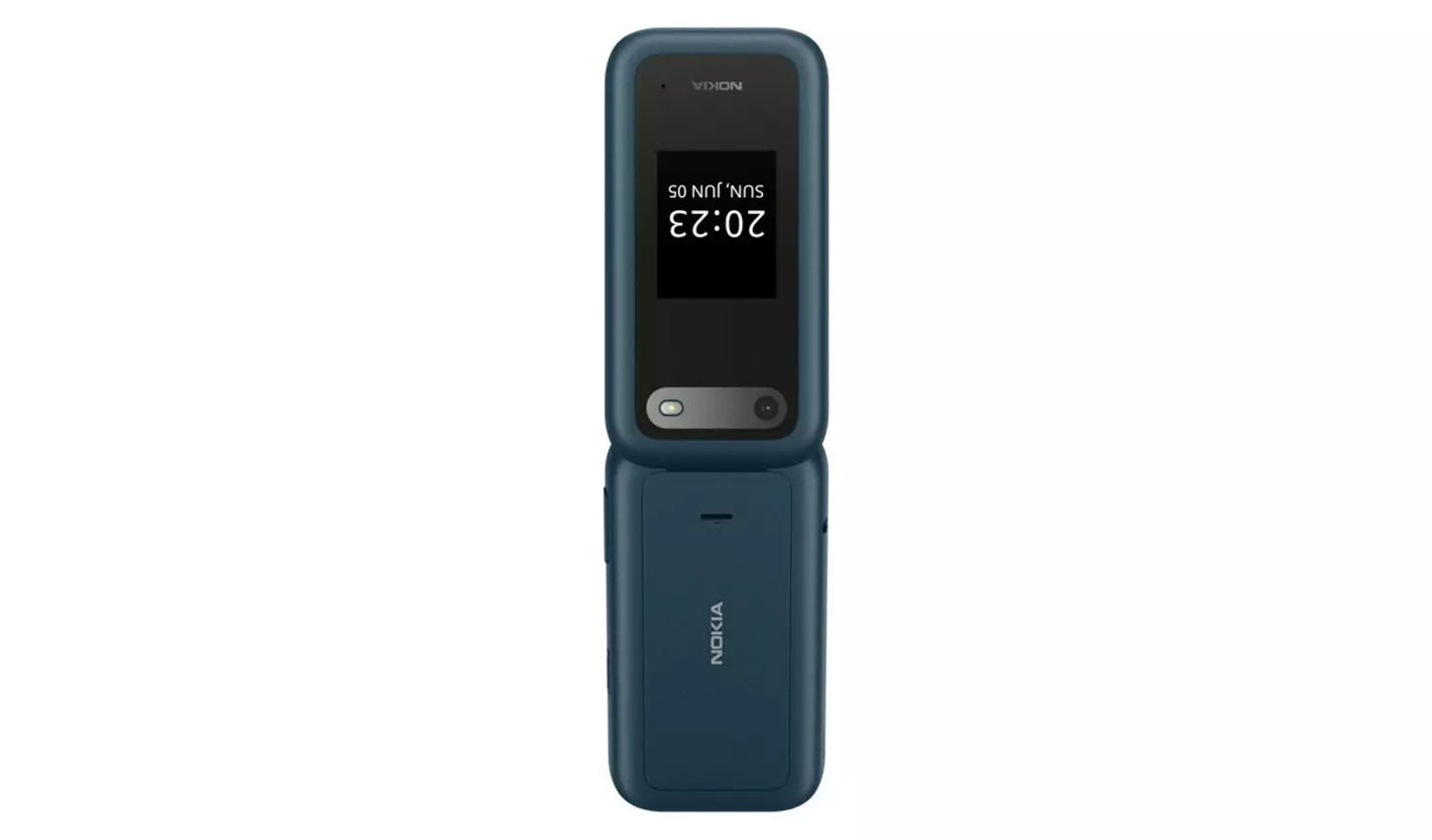 Nokia 2660 Flip Mobile Phone - Blue SIM Free
