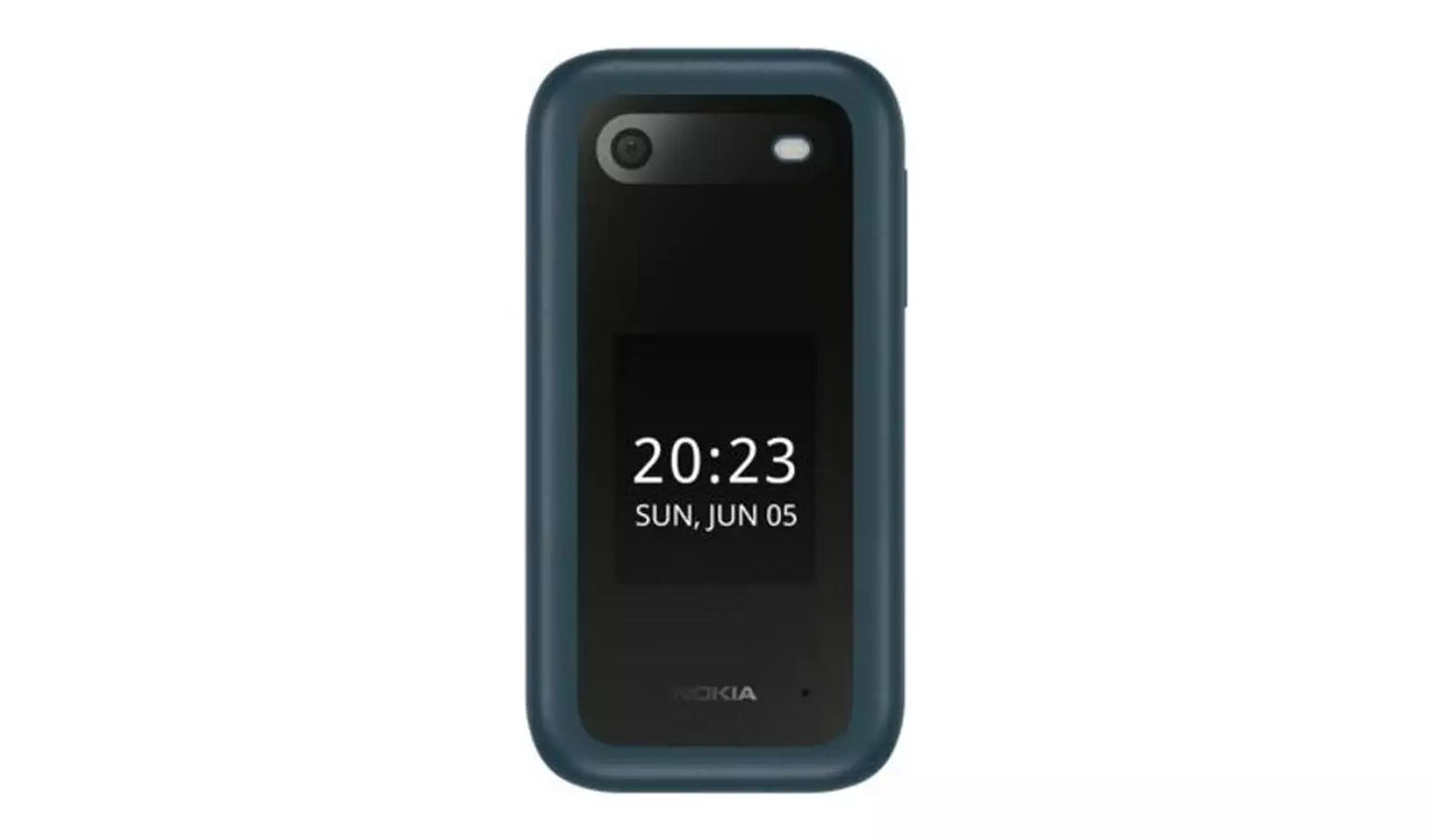 Nokia 2660 Flip Mobile Phone - Blue SIM Free