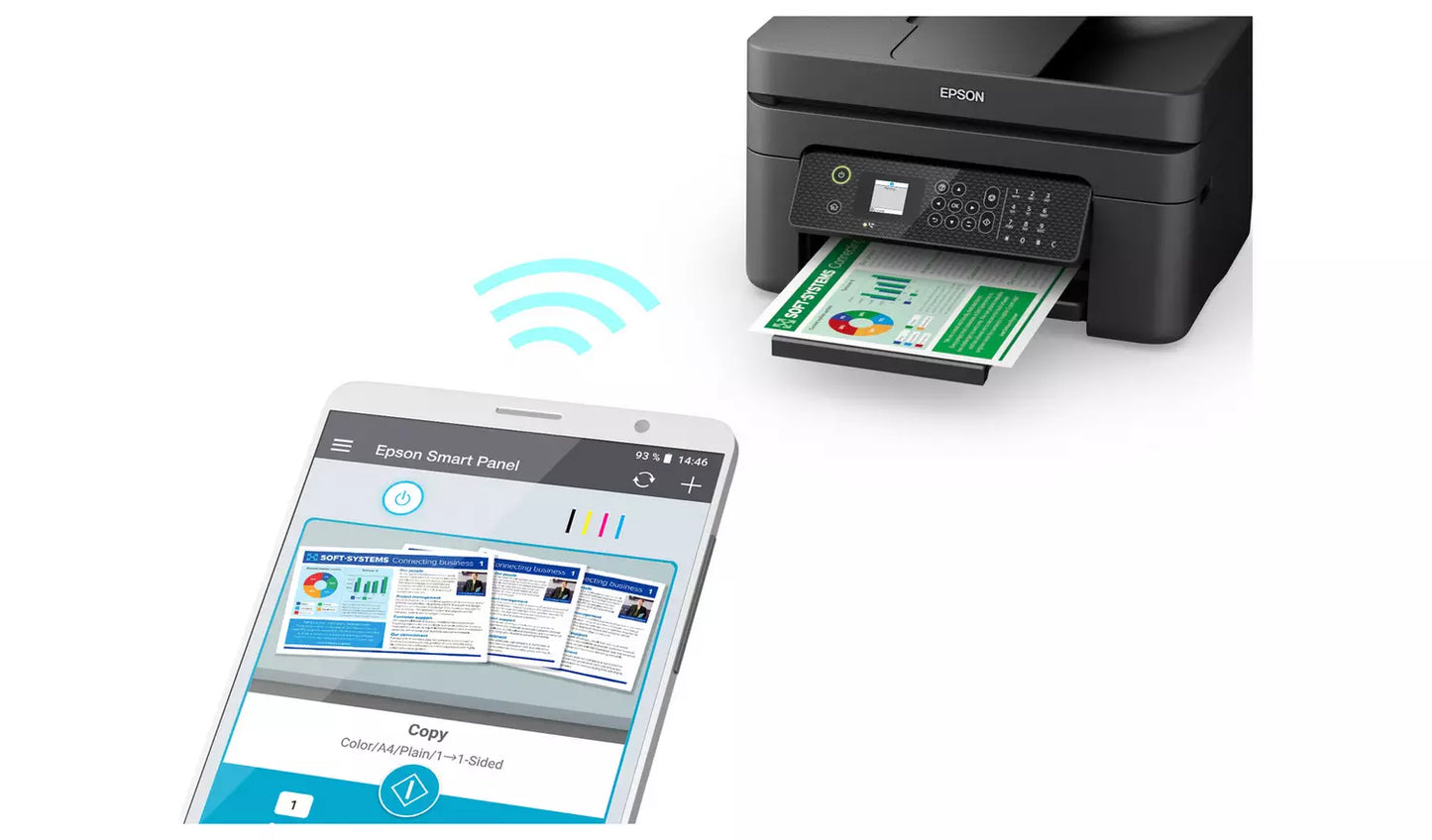 Epson WF-2935 Inkjet Printer - ReadyPrint Flex Compatible